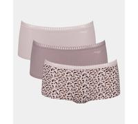 Confezione da 3 boxer in cotone Go Crush Rosa S Fantasia