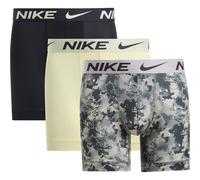 Confezione da 3 boxer lunghi Dri fit Nero S Tinta unita