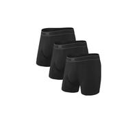 Saxx - Daytripper Boxer Brief Fly 3-Pack - Intimo sintetico S nero