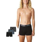 Confezione da 3 boxer, SMILEY WORLD x ATHENA Nero 14 anni - 162 cm Tinta unita