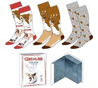 CERDA LIFE´S LITTLE MOMENTS Pack 3 Calcetines Infantiles con Diseño de Gremlins - Comodidad Y Estilo para Niños con su Personaje Favorito Calzini, Multicolore, 36-43 (Pacco da 3) Bambini e Ragazzi