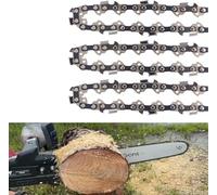 Confezione da 3 catene per motosega da 50,8 cm, passo 3/8", calibro 150, 72 maglie, C1S-72DL, adatta per Husqvarna 455 Rancher, Poulan PR5020, Stihl MS 260, Dewalt e altri
