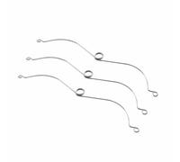 Confezione da 3 clip a molla S99140208 per griglia Broan Nutone, molla di ricambio adatta per ReVent RVL80, Nutone-Scovil ventilatore da bagno/unità luce, modelli compatibili QT130E-B, QT130LE-B,