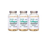 Confezione da 3 Collagene BioSalma + Acido Ialuronico 120 Compresse Vitamina ...