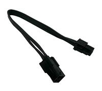 (Confezione da 3) COMeap Motherboard CPU ATX 4 pin Da maschio a femmina Estensione Cavo per alimentatori PSU da 9,5 pollici (24 cm)