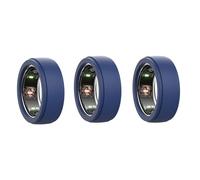 Confezione da 3 coperture per anelli in silicone compatibili con Oura Ring Gen 4/Gen 3 e Samsung Galaxy Ring, antigraffio, per uomini e donne, palestra, allenamento quotidiano