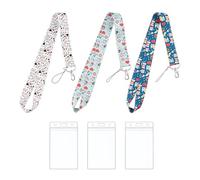 Confezione Da 3 Cordini Per Infermiere, 3 Portacarte, Cordini Colorati Con Clip Per Carte, Cordini Personalizzati, Accessori Per Infermiere
