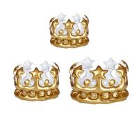 Confezione Da 3 Corone Gonfiabili, Corona Di Compleanno Per Adulti, Corona Di Compleanno, Corona Gonfiabile, Palloncino Corona Gonfiabile, Corona Di Compleanno Per Adulti
