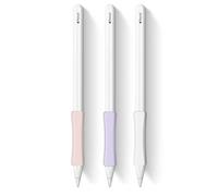 Confezione da 3 custodie in silicone per iPad Pro 11 12,9" 2018 (bianco, rosa, viola)