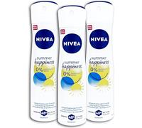 Confezione da 3 deodorante spray Nivea summer happiness Fresh Deodorant Spray 3 x 150 ml