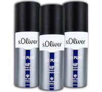 s.Oliver So Pure 48H 150 ml spray deodorante senza alluminio per uomo