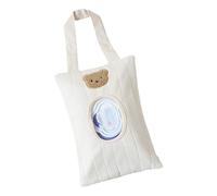 Confezione da 3 dispenser di salviette portatili ricaricabili impermeabili e antipolvere per borsa per pannolini, da viaggio, con motivo a orsetti, Active Baby