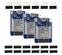 Confezione da 3 ESP32 MINI ESP32 NodeMCU WiFi Modulo Bluthooth Scheda di sviluppo compatibile con Arduino Micro USB