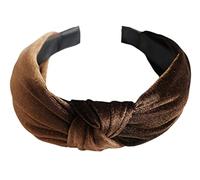 Confezione da 3 fasce per capelli da donna annodate elastiche per capelli, accessori per capelli alla moda per ragazze adulte donne graziose fasce per capelli con nodo superiore - 12711