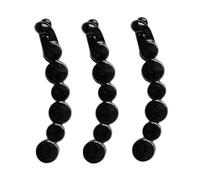 Confezione da 3 fermagli a banana a forma di temperamento, forcine per capelli dentate per una tenuta tutto il giorno, comode e belle acconciature in pochi secondi, supporto per coda di cavallo