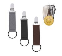 Confezione da 3 fermagli per cappelli, fermagli per sciarpe, fermagli elastici, fermagli per cappelli, fermagli per cappelli portatili per zaini, valigie, accessori per esterni