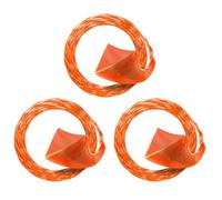 Confezione da 3 fili intrecciati da 2,4 mm, cavo in nylon da 4,27 m