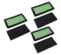 3-Pack Filtro Aria Combo per Honda GCV530 GXV530 Serie (Cartuccia+Pre-filtro)