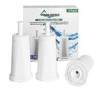 Confezione da 3 filtri dell'acqua per macchine da caffè Sage SES 990/980/500/878/875/880/920/810, Elettrodomestici BES008 Addolcitore per filtro acqua salvia Barista Express per salvia Barista pro