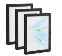 Confezione da 3 filtri HEPA compatibili con MeacoDry Arete One 10L e 12L, non adatti a serie Low Energy, deumidificatore purificatore d'aria filtrazione efficiente, filtro di ricambio HEPA, carbone