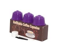 Confezione da 3 filtri lavabili per cialde da caffè, riutilizzabili, per macchine e cialde di caffè