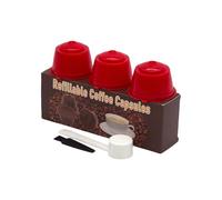 Confezione da 3 filtri lavabili per cialde da caffè, riutilizzabili, per macchine e cialde di caffè