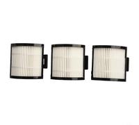 Confezione da 3 filtri Pro Sector Vacuum per Shark per Detect Filter Extra Super Cordless per Cleaners Fan Black Plastic Pre-Motor - Iw1511uk Compatibile con Iw1511uk Iw3510uk Iw3611ukt