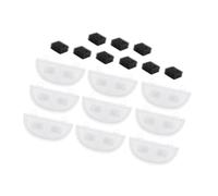 Confezione da 3 filtri rotondi di ricambio per fornire acqua rinfrescante per la fontana dell'animale domestico ottimizza il tuo animale domestico che beve il filtro dell'acqua dei gatti