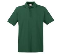 Confezione Da 3 Fruit of the Loom 100% Cotone Premium T-Shirt Polo Top S-3XL