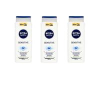 (CONFEZIONE DA 3) GEL DOCCIA NIVEA MEN SENSITIVE 3IN1 3X500ML VENDITORE UE