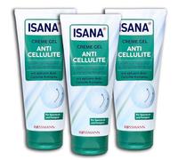 Confezione da 3 gel ISANA crema anticellulite, 2 x 200 ml