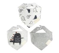 Confezione Da 3 Graziosi Asciugamani Triangolari, Asciugamani Triangolari Per Bambini, Asciugamani Regolabili Per Saliva Per Bambini, Asciugamani Triangolari Morbidi