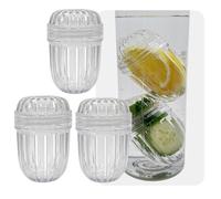 Confezione da 3 infusori per frutta e infusore per tè per bottiglie a bocca larga, compatibile con Stanley, Hydro Flask, Iron Flask, Takeya, ThermoFlask