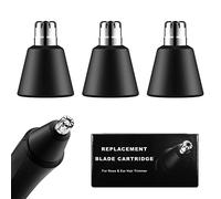 Confezione da 3 lame di ricambio per tagliacapelli Manscaped The Weed Whacker, lame di ricambio igieniche Twist-On compatibili con lame sostituibili Manscaped The Weed Whacker 2.0 e 1.0, colore nero