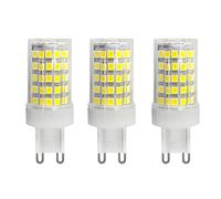 Confezione da 3 Lampadine a LED G9 da 10W equivalenti a 150W Alogene, 86 LED, 1000Lm, Angolo di Diffusione 360°, Ultra Luminose, AC 220-240V, Non Dimmerabile, 6000K Bianco Freddo