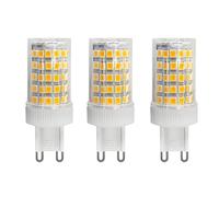 Confezione da 3 Lampadine a LED G9 da 10W equivalenti a 150W Alogene, 86 LED, 1000Lm, Angolo di Diffusione 360°, Ultra Luminose, AC 220-240V, Non Dimmerabile, 3000K Bianco Caldo