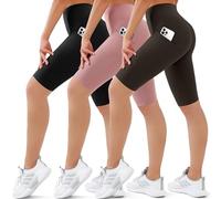 Confezione da 3 Leggings da Donna a Vita Alta, Non Trasparente, per Il Controllo della Pancia, Morbidi, Pantaloni da Yoga da Donna, per Allenamento, Atletica, Corsa