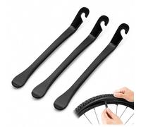 Confezione da 3 leve per pneumatici in ferro, resistenti, con gancio per raggi integrato, leve di manutenzione per ruote pieghevoli per mountain bike