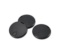 Confezione da 3 Localizzatori GPS per Veicoli Trova Chiavi Localizzatore GPS Localizzatore GPS Localizzatore GPS per Animali Domestici Nero
