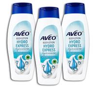 Confezione da 3 lozioni per il corpo AVEO Hydro Express, 3 x 500 ml