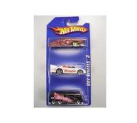 Confezione da 3 macchinine Mattel Hot Wheels - Nouvo