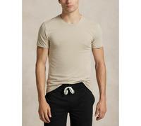 Confezione da 3 maglie girocollo slim-fit Beige S Tinta unita