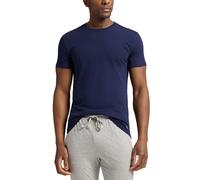 Confezione da 3 maglie girocollo slim-fit Blu XL Tinta unita