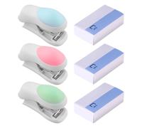 Confezione Da 3 Mini Cucitrici, Cucitrici Piccole Colorate, Cucitrici Con Punti Metallici, Cucitrici Portatili, Graziose Cucitrici Per Studenti, Adatte A Casa, Scuola, Ufficio