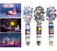 Confezione da 3 mini puzzle 150 pezzi per adulti puzzle piccolo 6 x 4 pollici intrattenimento della casa puzzle decorazione