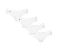 Sloggi Basic+ Mini 4P Slip, Pacco da 4 , Donna, Bianco(White 0003), IT 4 EU 44
