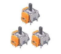 Confezione da 3 moduli joystick analogici 3D per controller elettromagnetico Hall PS5, accessori per sensori joystick a pollice