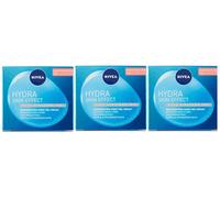 (CONFEZIONE DA 3) NIVEA HYDRA CREMA VISO NOTTE EFFETTO PELLE 3X50ML/1,7oz