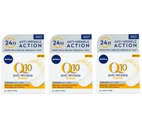 (CONFEZIONE DA 3) NIVEA Q10 POWER CREMA VISO GIORNO ANTIRUGHE FF30 3X50ML/3X1...