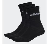 adidas Unisex - Adulto Linear Crew Cushioned Socks 3 Pairs